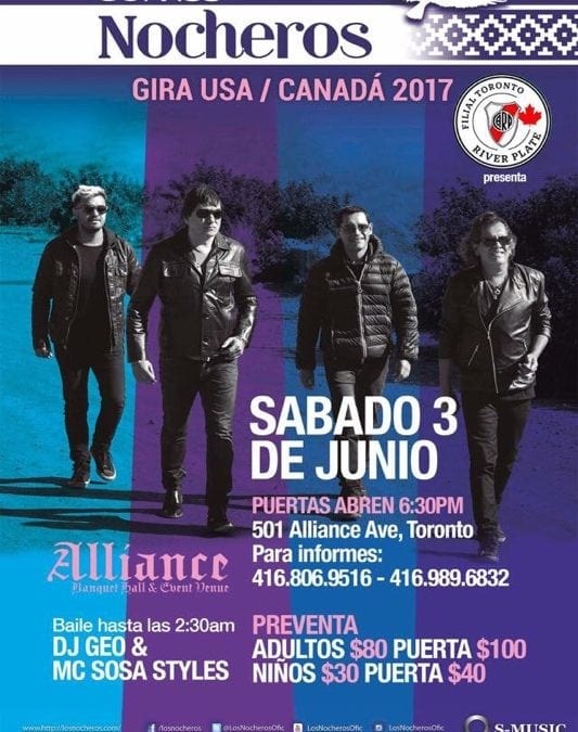Los Nocheros USA/Canada Tour 2017