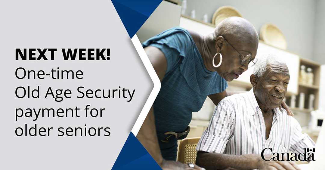 Old Age Security One Time Payment Only RGB Accounting