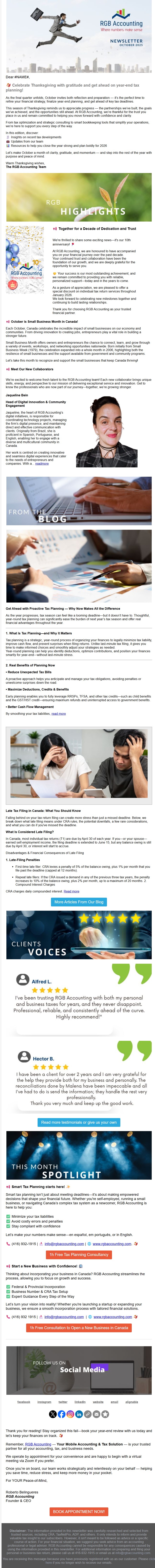 RGB ENews October 2025