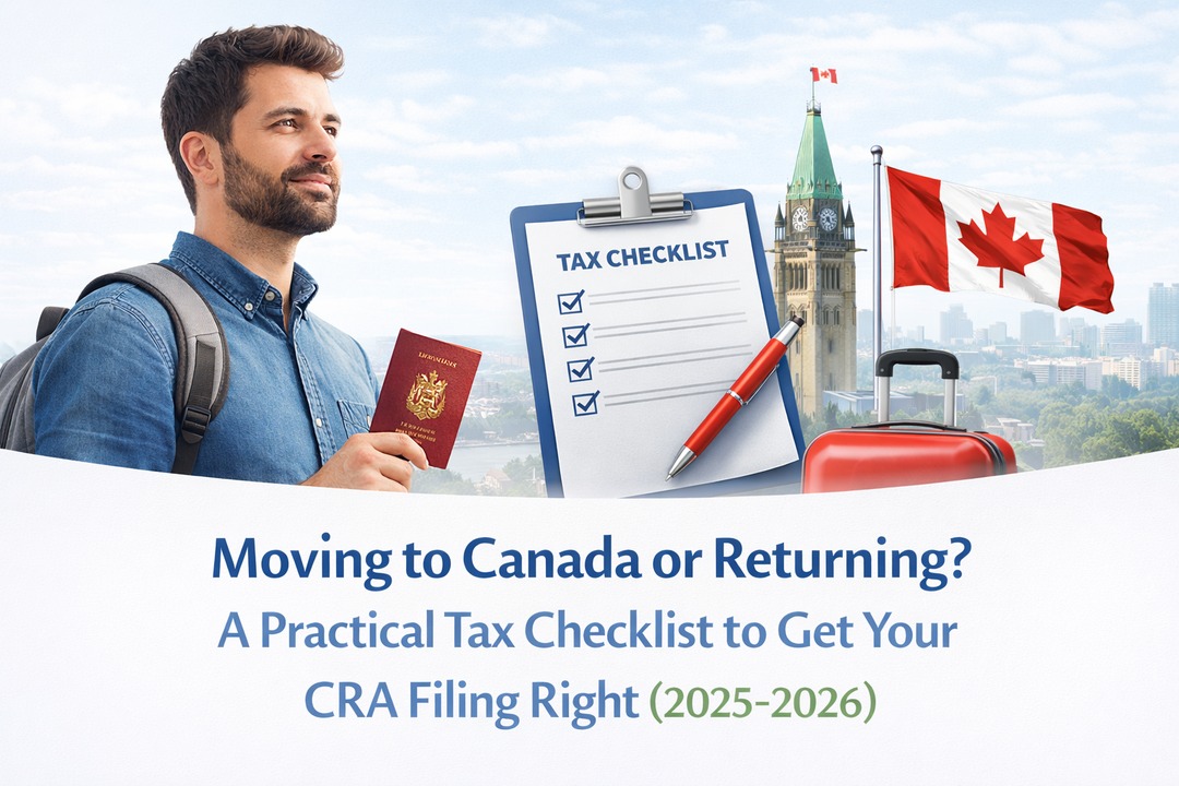 Moving to Canada or Returning? A Practical Tax Checklist to Get Your CRA Filing Right (2025–2026)
