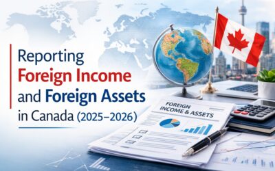 Reporting Foreign Income and Foreign Assets in Canada (2025–2026): T1135, Foreign Tax Credits, and a CRA-Ready Checklist