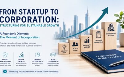 From Startup to Corporation: Structuring for Sustainable Growth