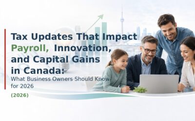 Tax Updates That Impact Payroll, Innovation, and Capital Gains in Canada (2026)